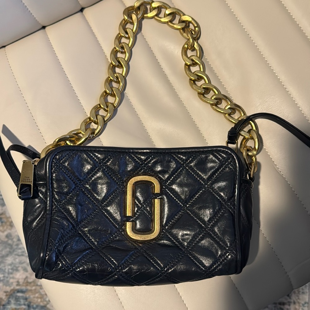 Marc Jacob’s quilted snapshot bag